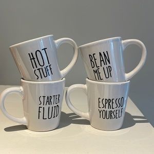 NWT Four espresso cups